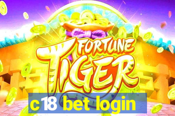 c18 bet login